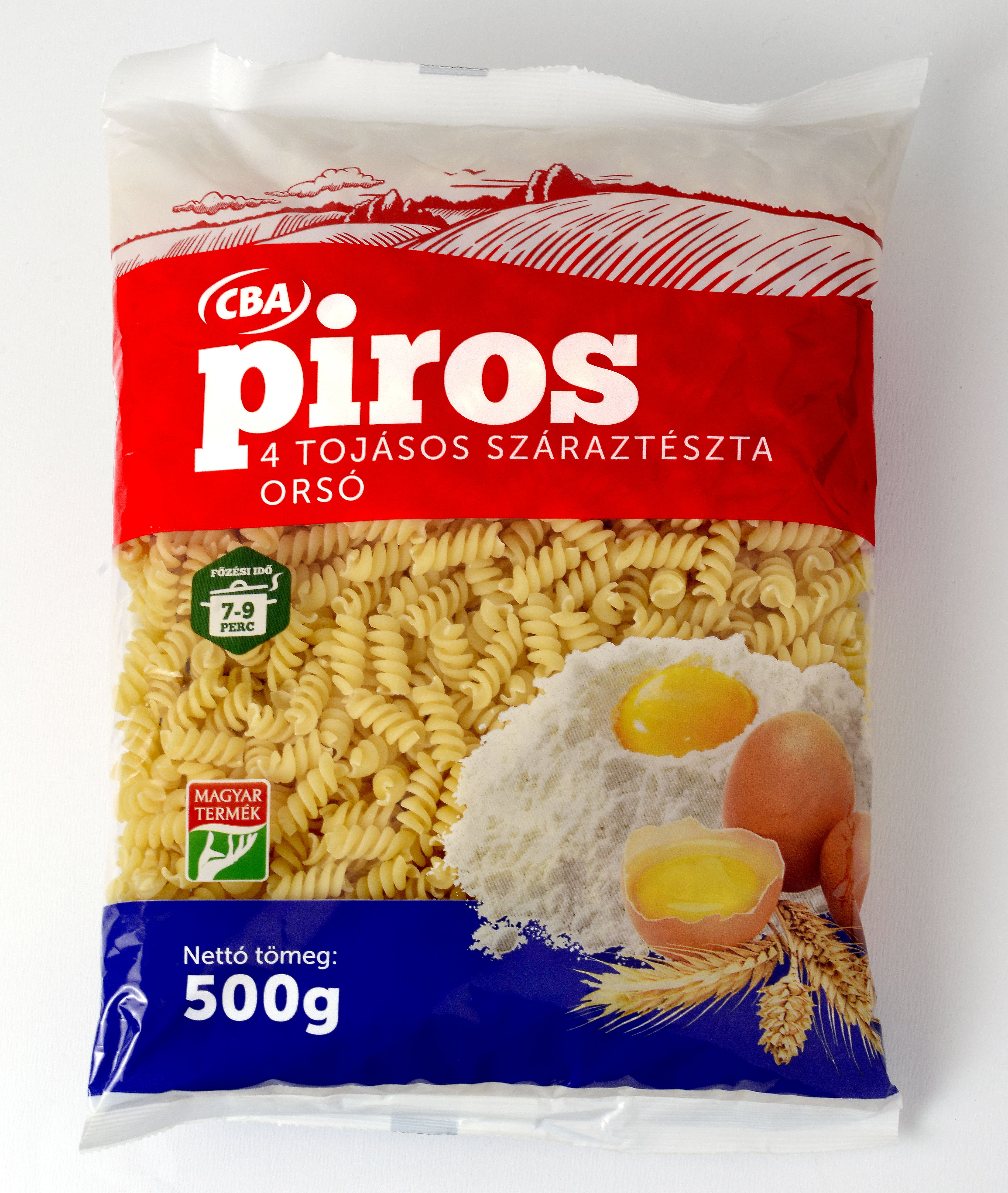 CBA Piros 4 tojásos orsó 500g